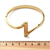 Ion Plating(IP) 304 Stainless Steel Hinged Bangles for Women BJEW-A011-20G-4