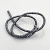 Electroplate Non-magnetic Synthetic Hematite Beads Strands G-J208B-01-2