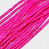 Synthetic Turquoise Beads Strands TURQ-G120-5x9mm-01-1