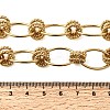 13MM Brass Oval Link Chain Necklaces NJEW-L013-02G-5