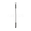 201 Stainless Steel Beadable Double Head Cuticle Pusher Nail Tools STAS-R161-01B-1