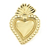 Brass Open Cuff Rings for Women RJEW-U011-01G-2