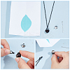 Stainless Steel Urn Ashes Necklace NJEW-CN0001-03B-5