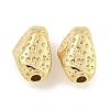 Textured Brass Beads KK-Q820-29G-1
