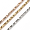 304 Stainless Steel Herringbone Chain Bracelets BJEW-H618-17MC-2