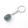 Natural Jade Keychain G-Q484-D04-2