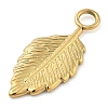 Ion Plating(IP) 304 Stainless Steel Pendants STAS-P379-05D-G-2