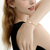 12Pcs 6 Styles 304 Stainless Steel Chain Bracelet Makings AJEW-TA0001-34-7