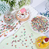 90Pcs 9 Styles Handmade Polymer Clay Beads CLAY-SC0002-77-4
