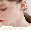 36Pcs 304 Stainless Steel Stud Earring Findings STAS-LP0001-83-4