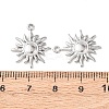 304 Stainless Steel Pendants STAS-A133-06P-3