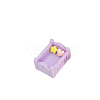 Resin Dollhouse Beds PW-WGB89EB-02-1