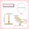 Alloy Brooch Convert Necklaces Pendant Hooks FIND-SC0019-04P-2