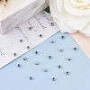 304 Stainless Steel Textured Spacer Beads STAS-UN0005-54-3