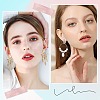 32Pcs 2 Colors Brass Clip-on Earring Findings KK-SP0001-25-5
