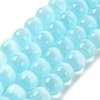 Natural Selenite Beads Strands G-B103-A01-08-1