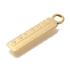 PVD Vacuum Plating 304 Stainless Steel Pendants STAS-P371-085G-2