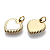 316 Surgical Stainless Steel Charms STAS-S116-316G-2