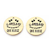 201 Stainless Steel Pendants STAS-T064-37G-7-2