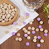 Unfinished Natural Wood Cabochons WOOD-SP0001-55B-3