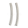 Non-Tarnish 304 Stainless Steel Tube Beads STAS-B047-27D-P-1