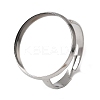 304 Stainless Steel Adjustable Ring Components X-STAS-D374-01P-07-1