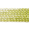 Transparent Gradient Color Glass Beads Strands GLAA-G101-2mm-13-3