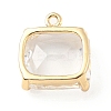 Brass with K9 Glass Pendants LS-X-KK-C024-01KCG-2