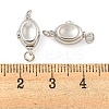 925 Sterling Silver Box Clasps STER-B005-44P-02-3