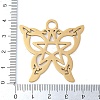 304 Stainless Steel Pendants STAS-R116-09G-3