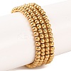 Electroplated Synthetic Non-magnetic Hematite Beads Strands G-H027-C01-01-1