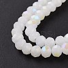 Electroplate Glass Beads Strands EGLA-A044-J6mm-L05-4