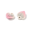 Spray Painted Alloy Pendants PALLOY-S038-15B-3