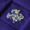 20Pcs Transparent Spray Painted Glass Charms GLAA-YW0001-03A-2