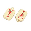 Printed Alloy Pendants PALLOY-P319-07J-08-2