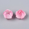 Flower Acrylic Bead Caps SACR-T017-49C-2