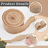 Linen Ribbon DIY-WH0530-67A-6