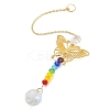 Alloy Hollow Butterfly Hanging Ornaments HJEW-Q012-03B-3