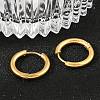 202 Stainless Steel Huggie Hoop Earrings EJEW-F111A-16mm-G-3