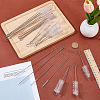 30Pcs 3 Styles Nylon Cleaning Brush AJEW-ME0002-03-4