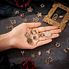 28Pcs 14 Styles Alloy Enamel Pendants FIND-TA0002-71-6