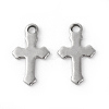Tarnish Resistant 304 Stainless Steel Tiny Cross Charms LS-STAS-F192-080P-2