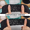 5M Nylon Elastic Lace Trim OCOR-GF0003-76B-6