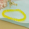 Classic Ethnic Style Faceted Glass Stretch Bracelets for Women RE4529-4-1