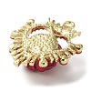 Rack Plating Light Gold Alloy Rhinestone Pendants LS-PALLOY-Z016-04G-2