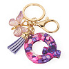 Resin Butterfly Pendant Keychains KEYC-TAC0034-03Q-2