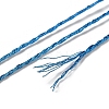 10 Skeins 12-Ply Metallic Polyester Embroidery Floss OCOR-Q057-A01-3