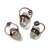 Natural Green Quartz Pendants G-B149-07R-1