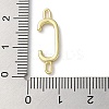 Rack Plating Brass Connector Charms KK-P245-07G-C-3