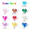 Baking Paint Crackle Glass Bead CCG-PH0002-6mm-02-3